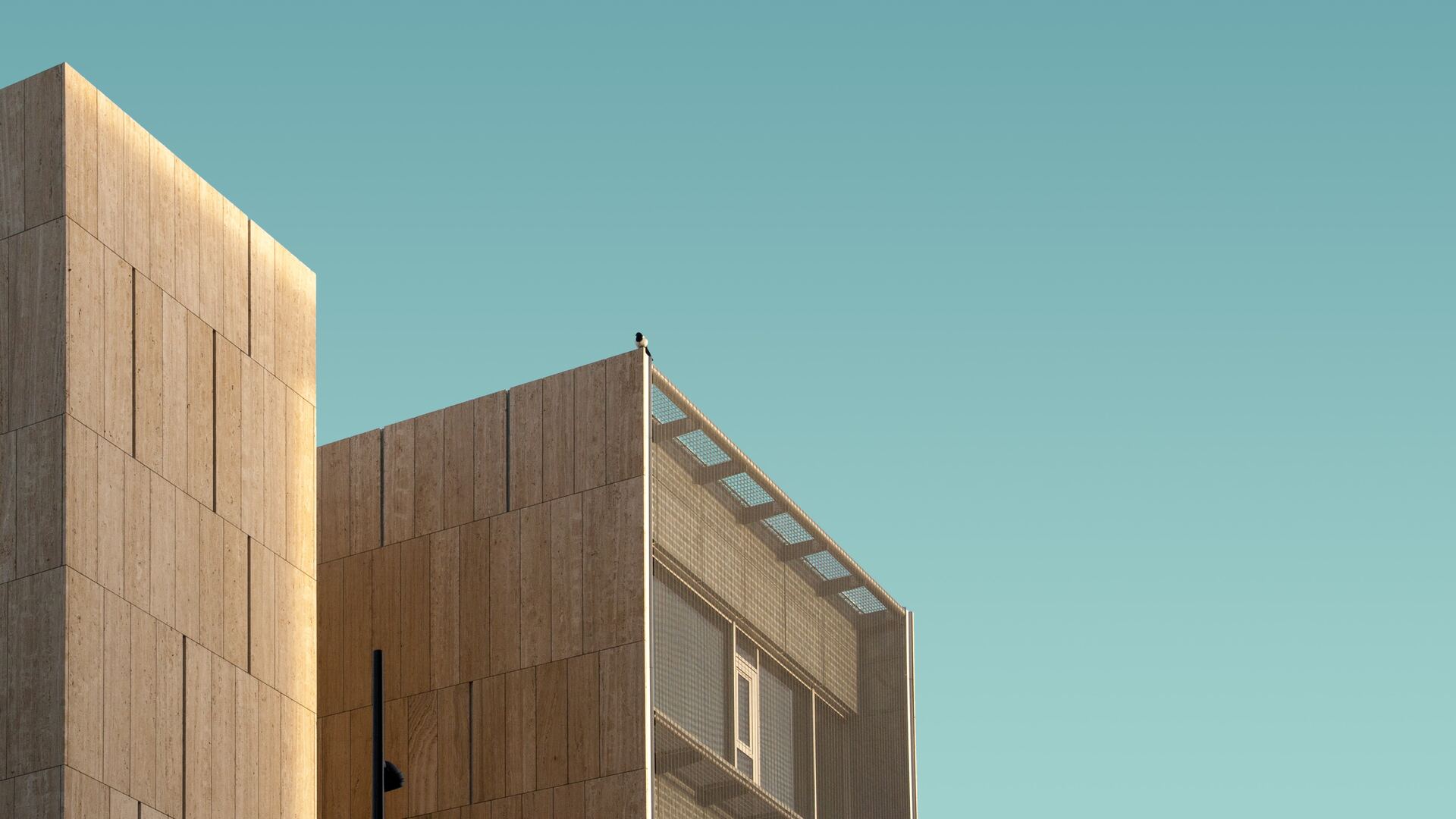 architecture building facade wood