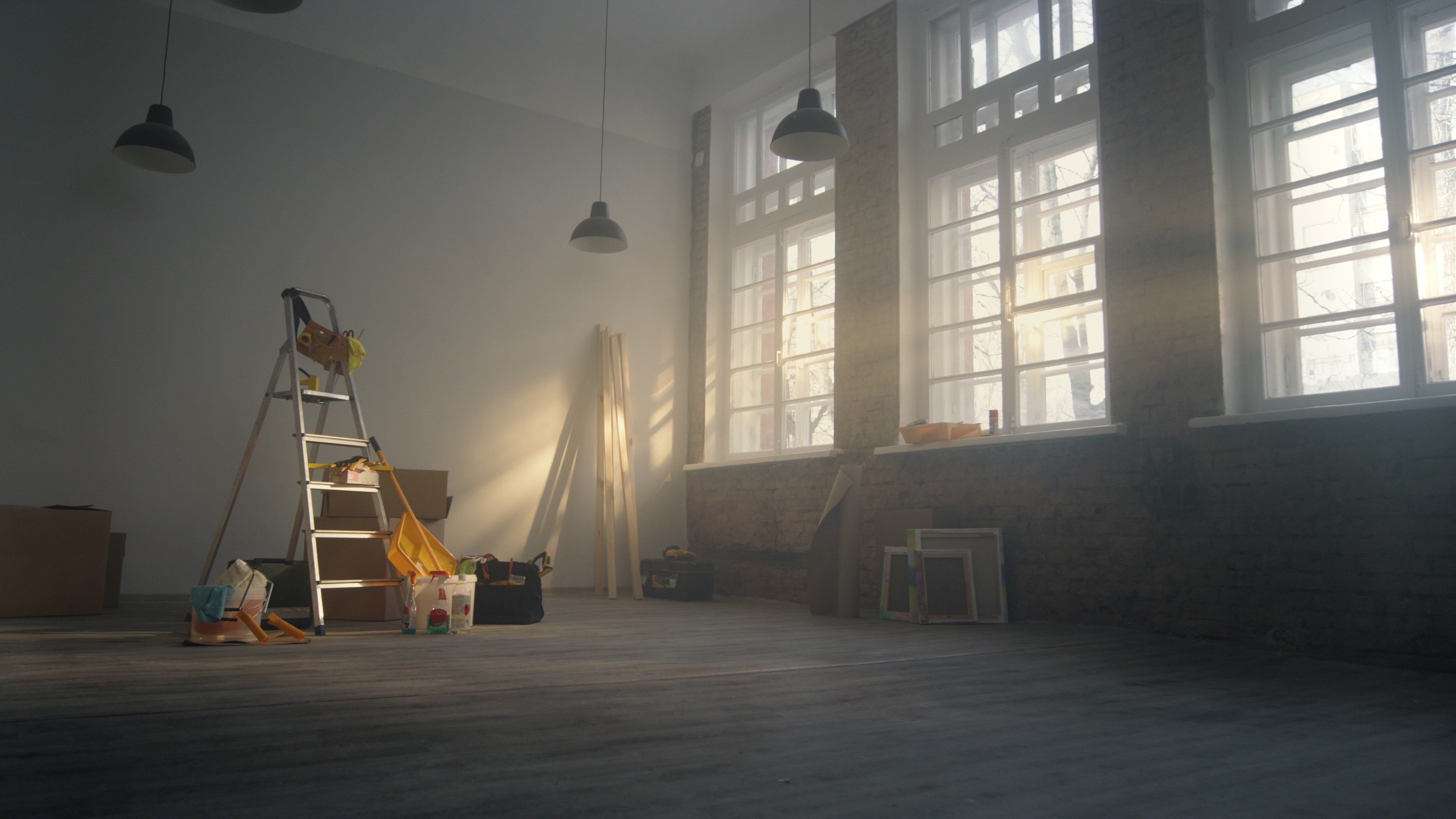 construction room windows